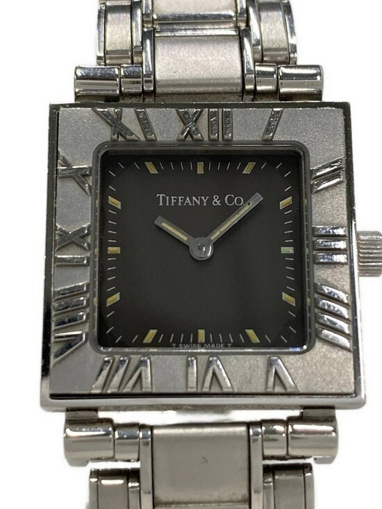 TIFFANY&Co. Atlas Square - 9******** Silver Women\'s Wrist Watch main image 5